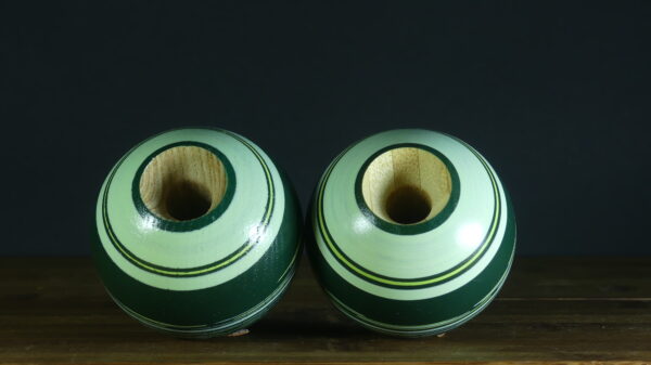 Tama line VERDE MILITAR  de madera de fresno  y bambú para kendama - Imagen 6