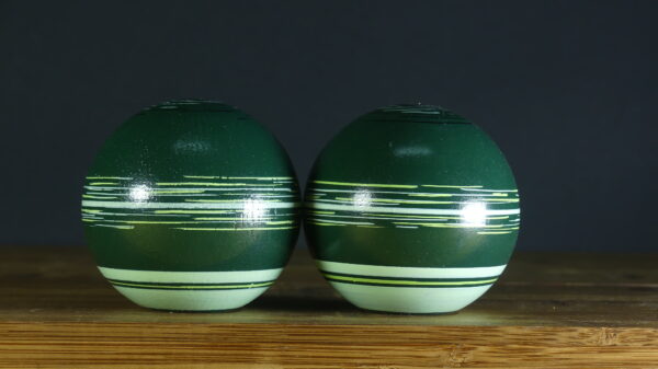 Tama line VERDE MILITAR  de madera de fresno  y bambú para kendama - Imagen 2