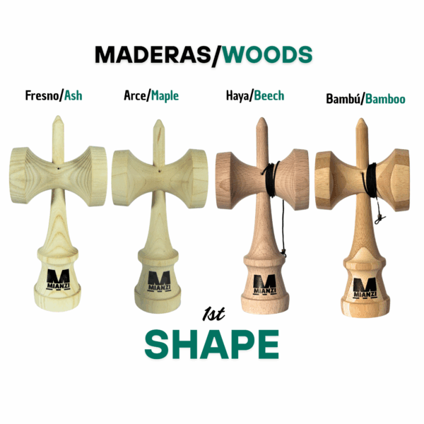 Mianzi Kendama Shapes – First, Second & Ineffable - Imagen 5