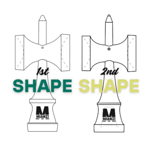 Mianzi Kendama Shapes – First, Second & Ineffable