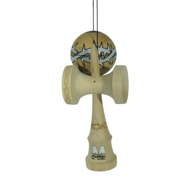 Kendama Mianzi x Tufer – 2nd Shape Maple & Beech Antiskid - Imagen 5