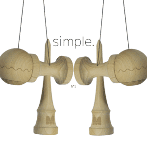 Kendama Simple Nº1 – Second Shape de Haya con Tama Antiskid (copia)
