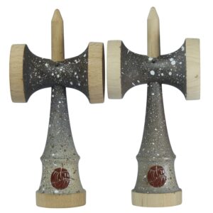 Nebula Ken Marrón – Ken de Kendama Pintado a Mano · Second Shape