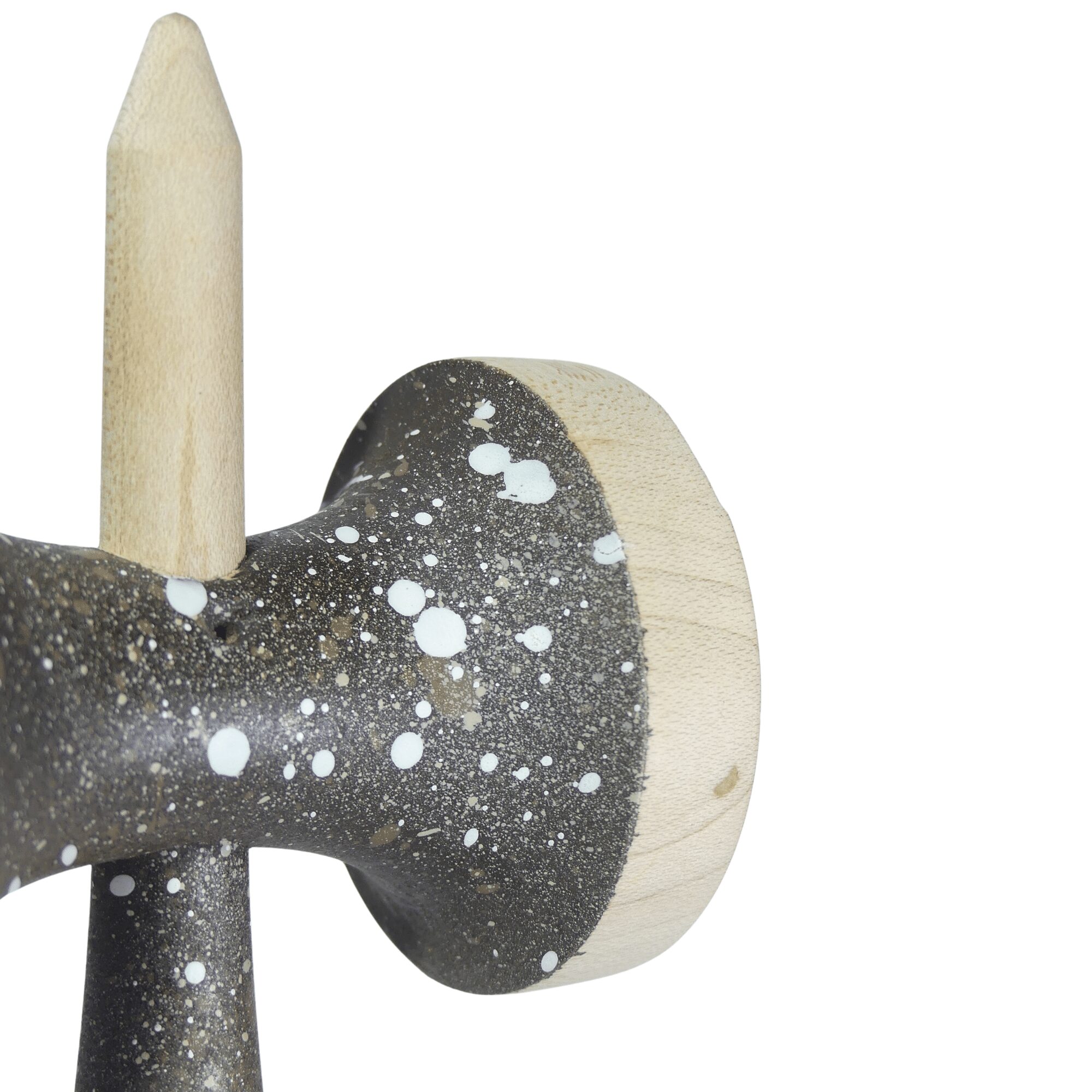 Nebula Ken Marrón – Ken de Kendama Pintado a Mano · Second Shape – vista 11