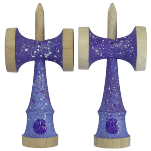 Nebula Ken Lila – Ken de Kendama Pintado a Mano | Edición Second Shape