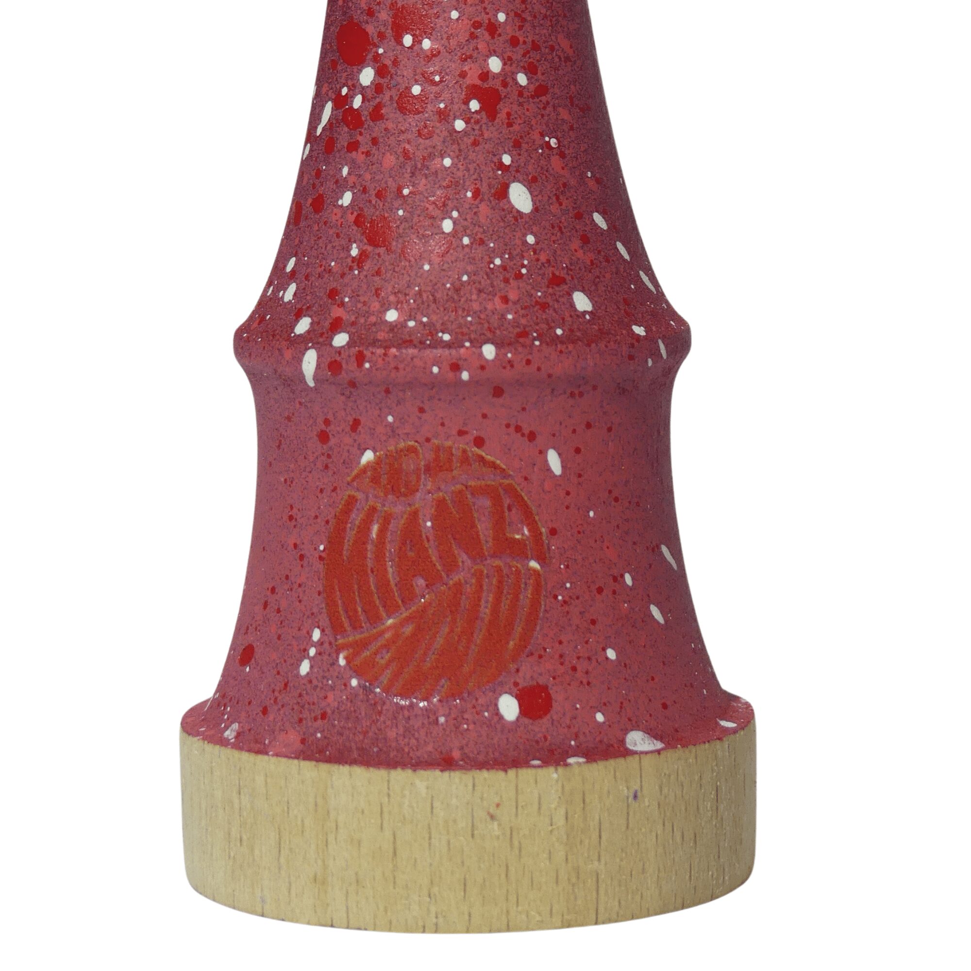 Nebula Ken Rojo – Ken de Kendama Pintado a Mano · Second Shape – vista 4
