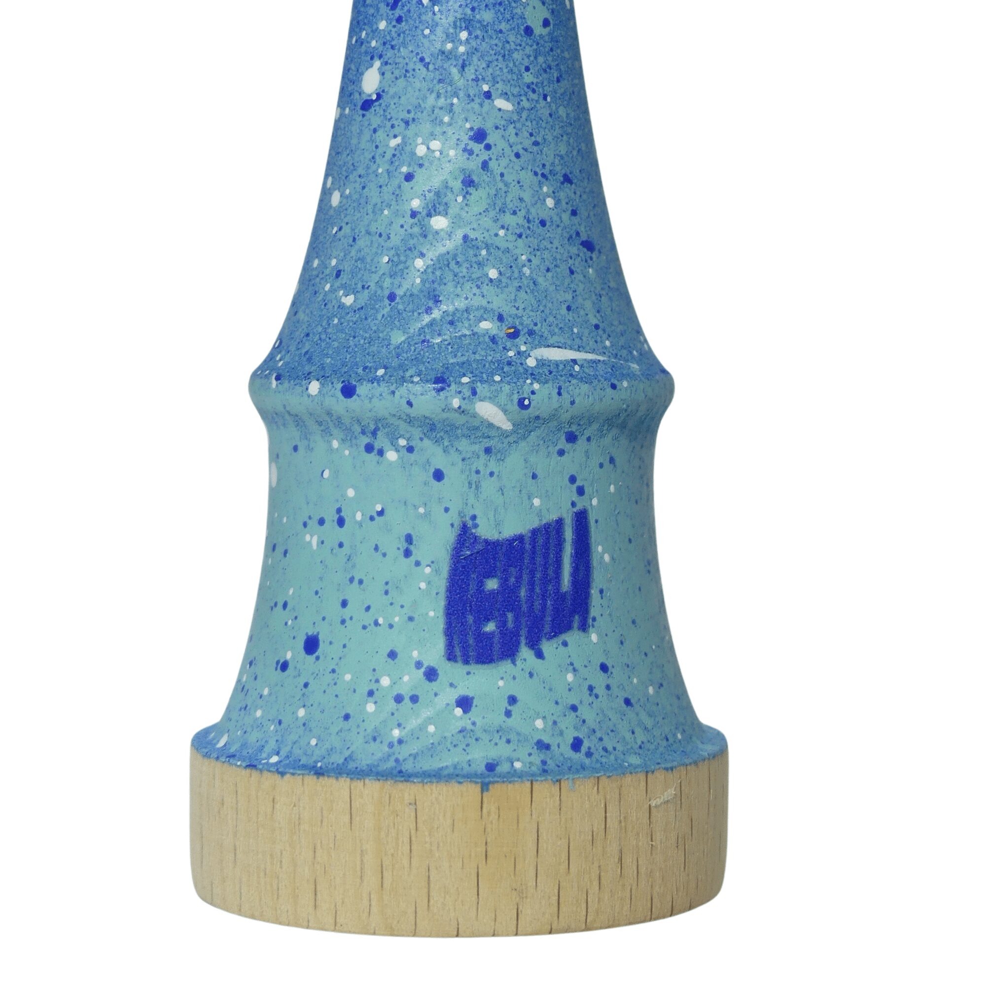 Nebula Ken Azul – Ken de Kendama Pintado a Mano · Second Shape – vista 7
