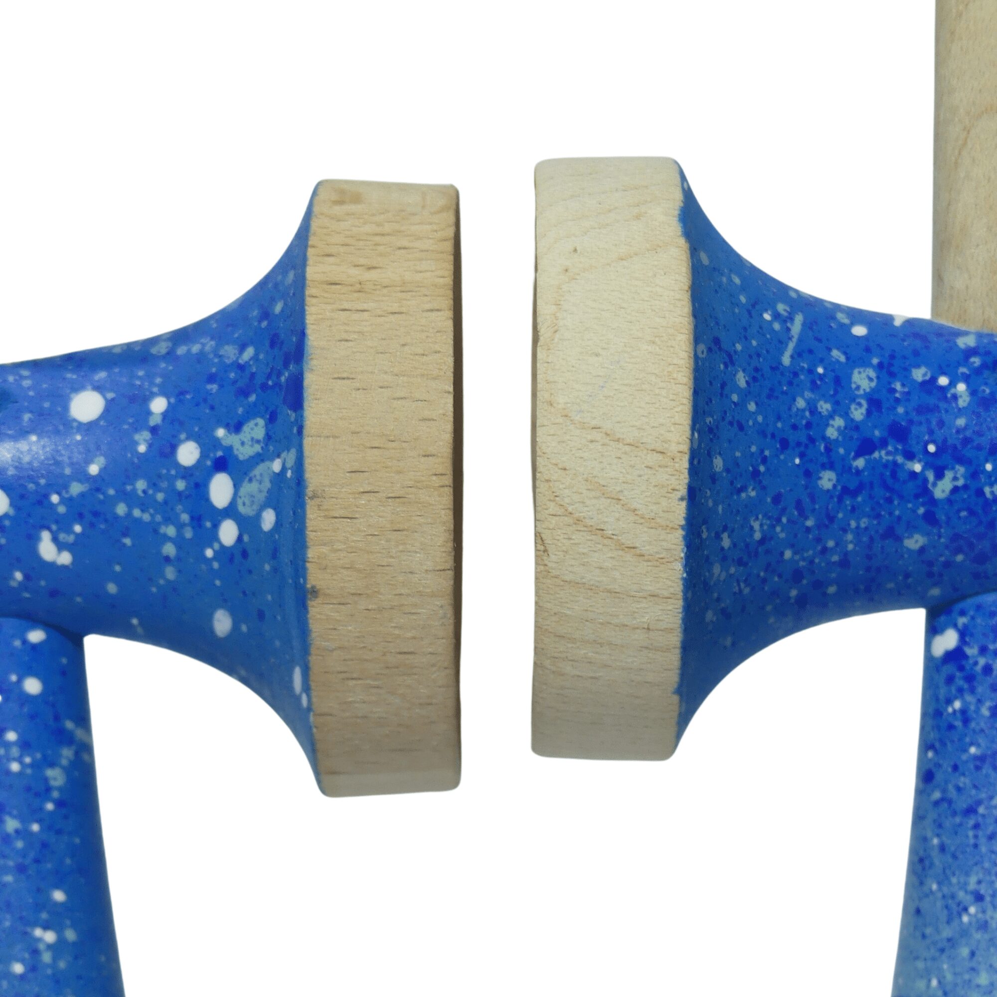 Nebula Ken Azul – Ken de Kendama Pintado a Mano · Second Shape – vista 11