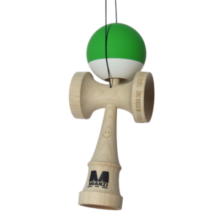 PREORDER- KENDAMA MIANZI SMILE MOD :)Madera de Arce -Verde- Profesional