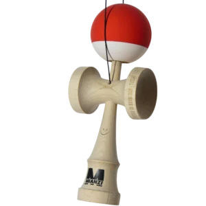 Kendama Smile Mod Rojo – Madera de Arce · Profesional