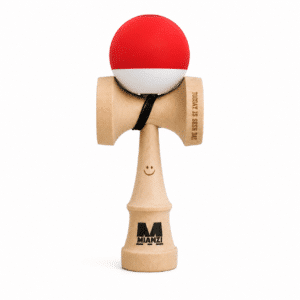 PRE -ORDER- KENDAMA MIANZI SMILE MOD :)-Madera de Arce - Rojo - Profesional
