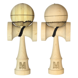 Kendama de Madera Natty | Naked Series con Tama Bamboo o Maple | Mianzi Kendama