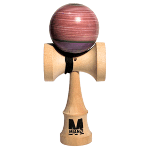Kendama de Madera Pintado a Mano – Rosa morado | Mianzi
